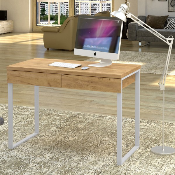 Стіл Лофт-05 — Сучасний письмовий стіл в стилі лофт