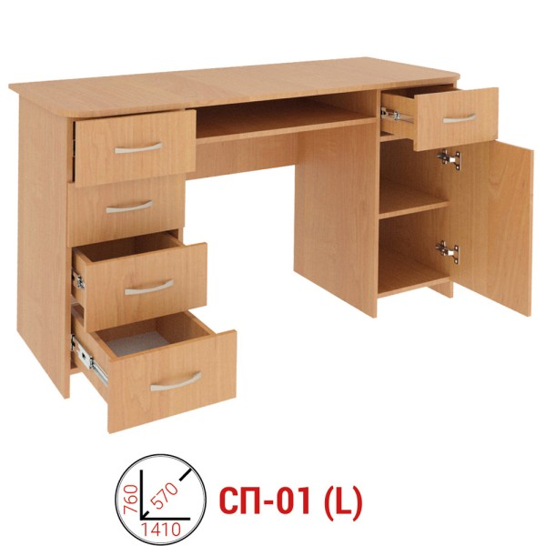 Стіл письмовий СП - 01 для офісу — купити онлайн