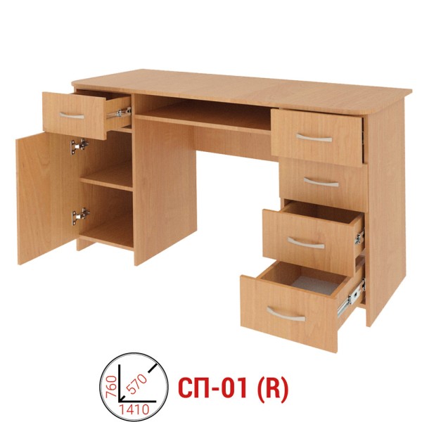 Стіл письмовий СП - 01 для офісу — купити онлайн