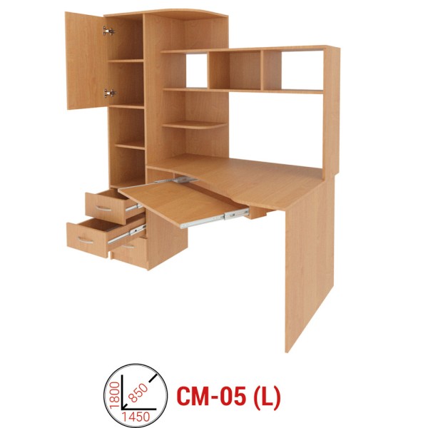 Стіл комп'ютерний СМ - 05: стильний та функціональний вибір для вашого офісу