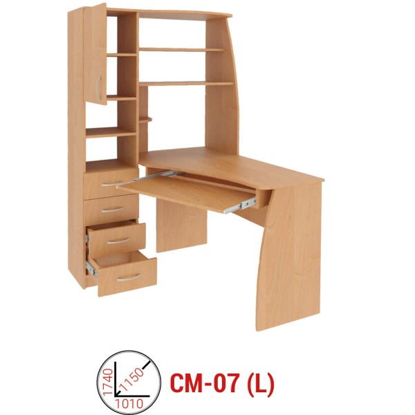 Стіл комп'ютерний СМ - 07