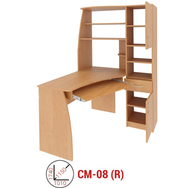 Стіл комп'ютерний СМ-08 — для сучасного офісу та дому