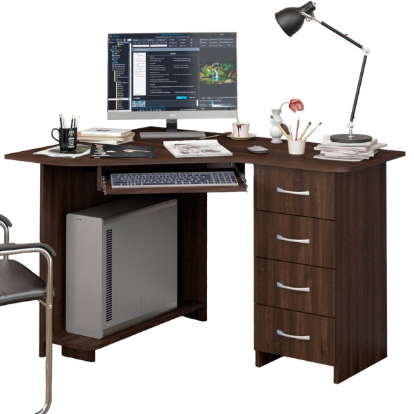 Стіл комп'ютерний СКУ - 03 – Кутовий стіл для офісу