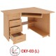 Стіл комп'ютерний СКУ - 03 – Кутовий стіл для офісу
