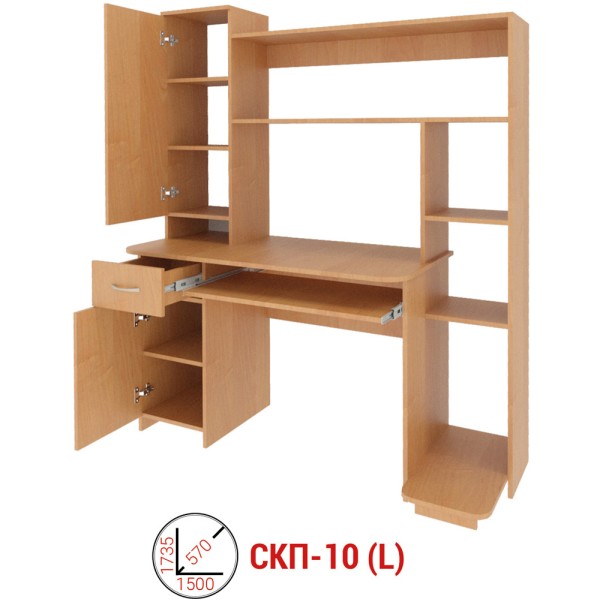 Стіл комп'ютерний СКП-10 - для офісу та дому