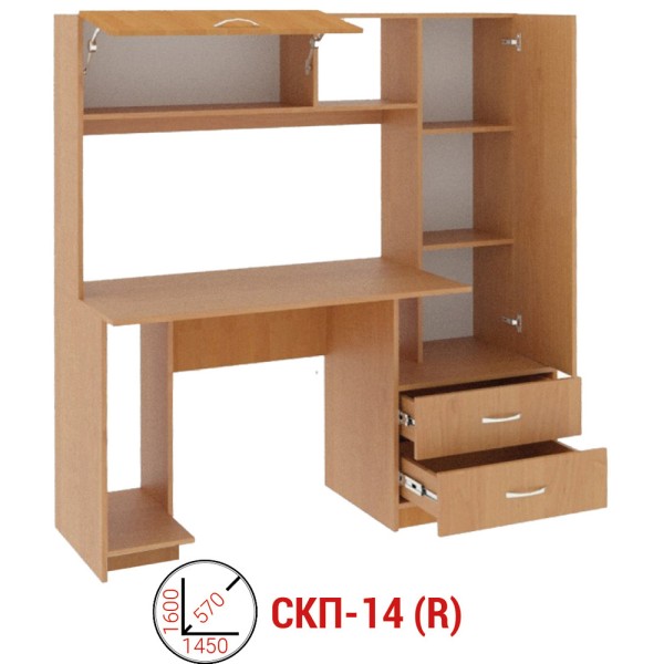 Стіл комп'ютерний СКП-14: зручність та стиль для вашого офісу