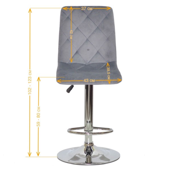 Барний стілець Kali lift lite — стильний і зручний вибір для кухні