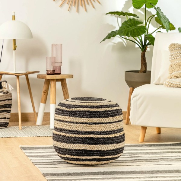 Пуф Samy Ø 45 см – стильний м’який пуф для вашої оселі