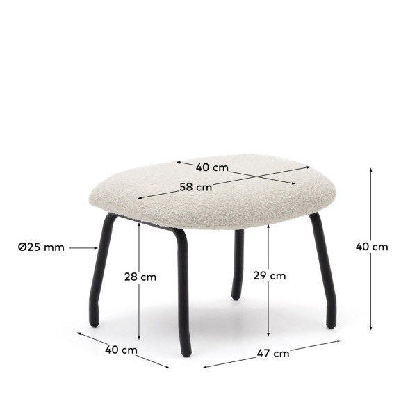 Підставка для ніг Belina — для вашої спальні