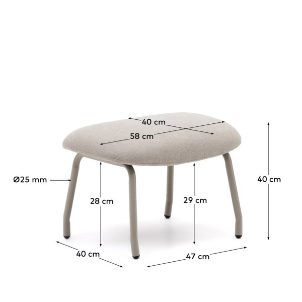 Підставка для ніг Belina — для вашої спальні