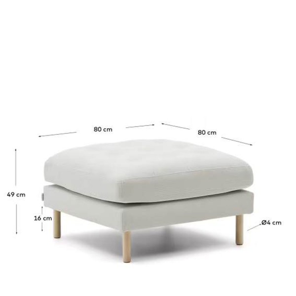 Пуф Debra - М'який пуф для вашої спальні