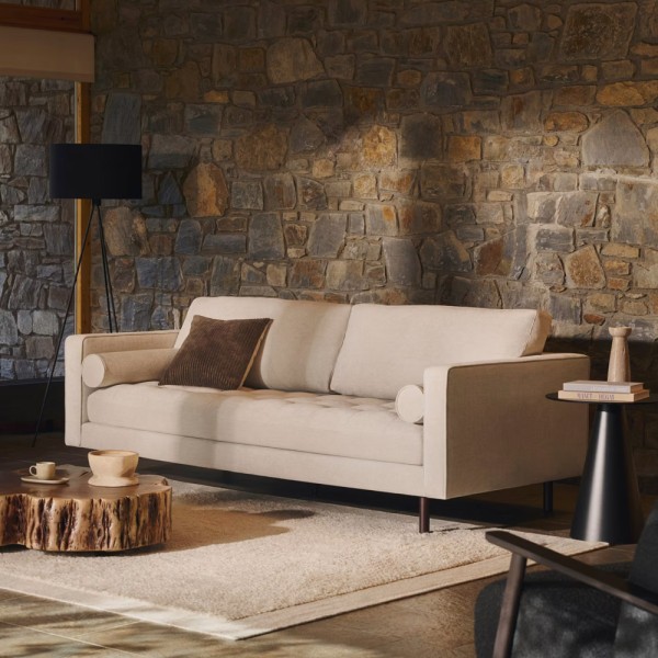 Диван 3-місний Debra 222 см: сучасний стиль для вашої вітальні