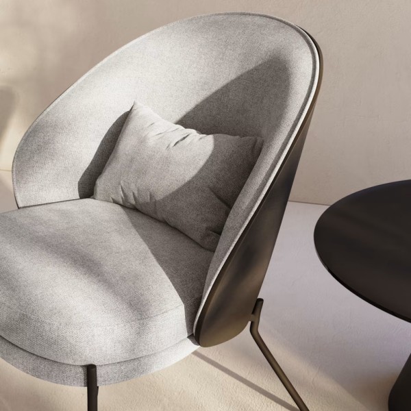 Крісло Eamy — стильне м'яке крісло для дому та кафе