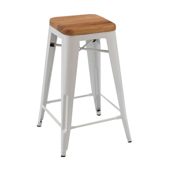 Напівбарний табурет Tolix MC-011КТ h-66 — для стильних інтер’єрів та вулиць