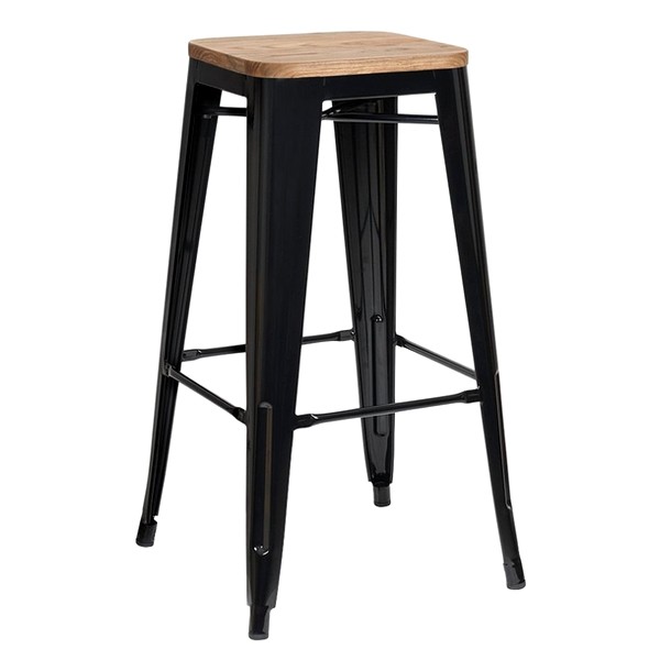 Барний табурет Tolix MC-012KT h-76: стильний лофт для будь-якого інтер'єру