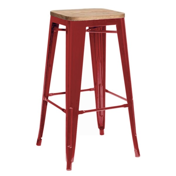 Барний табурет Tolix MC-012KT h-76: стильний лофт для будь-якого інтер'єру