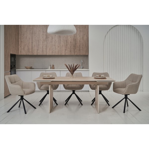 Стіл Данте TML-980 180-260 см — стильний розкладний стіл для кухні