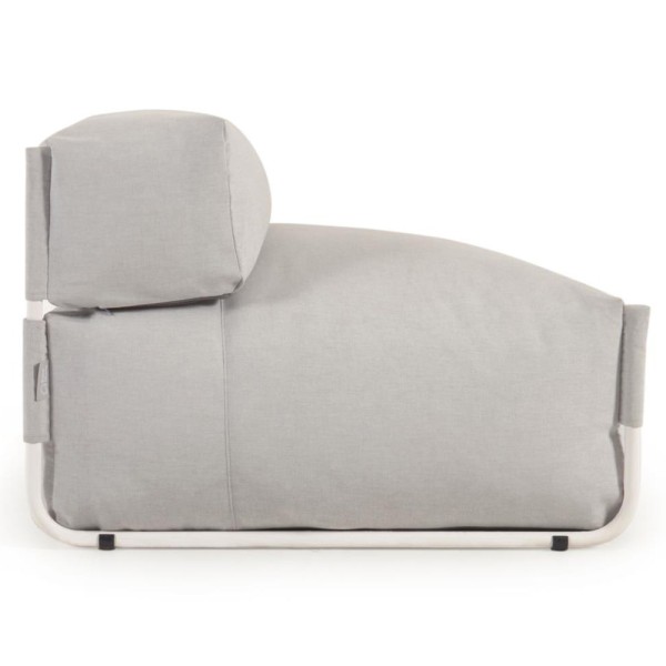 Пуф зі спинкою Square – для вулиці та саду