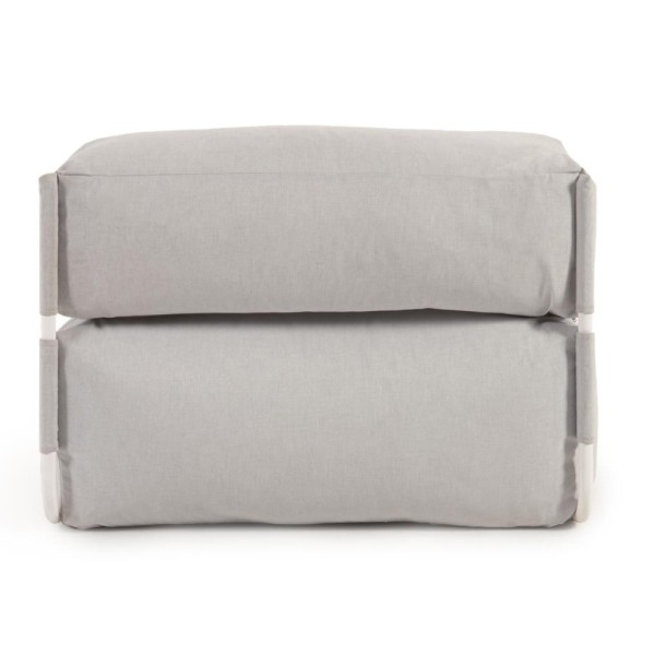 Пуф зі спинкою Square – для вулиці та саду