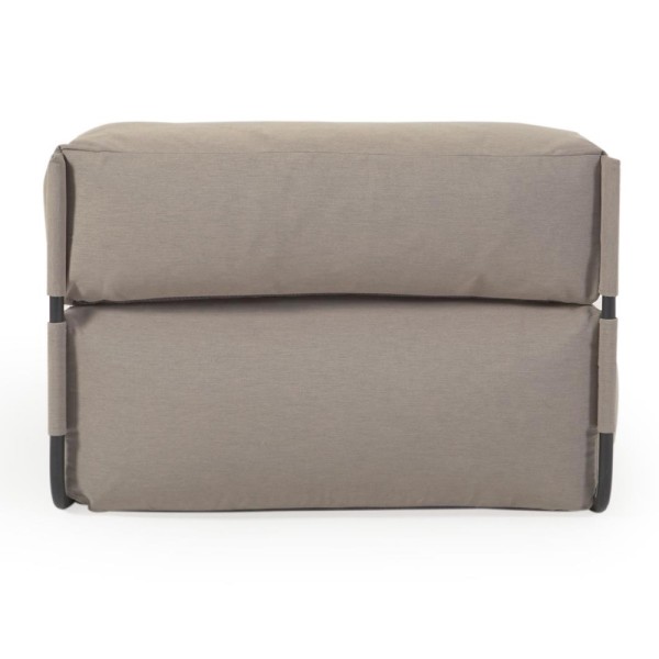 Пуф зі спинкою Square – для вулиці та саду