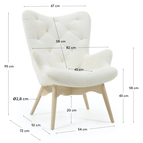 Крісло Knut – стиль і комфорт для вашої вітальні