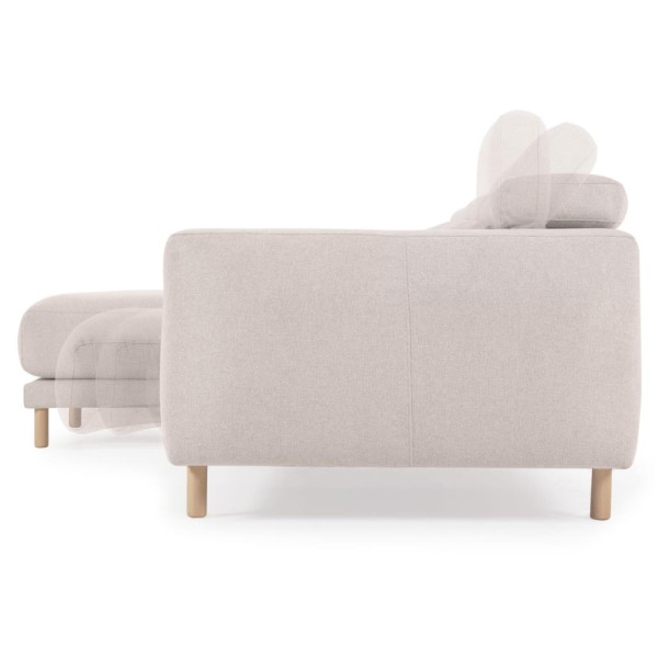 Диван-реклайнер Singa 3-місний з шезлонгом