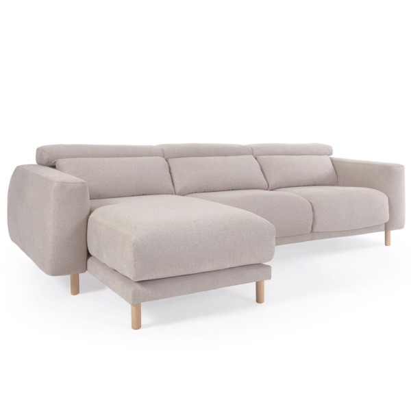 Диван-реклайнер Singa 3-місний з шезлонгом