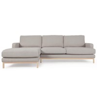 Диван с шезлонгом Mihaela 3-местный