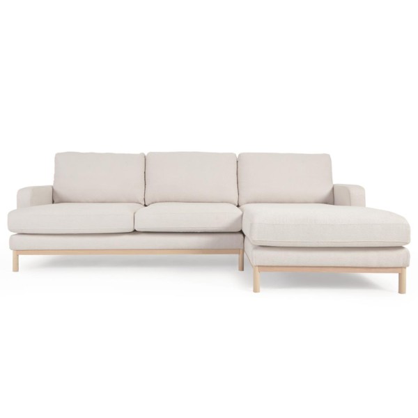 Диван з шезлонгом Mihaela 3-місний для комфортної вітальні