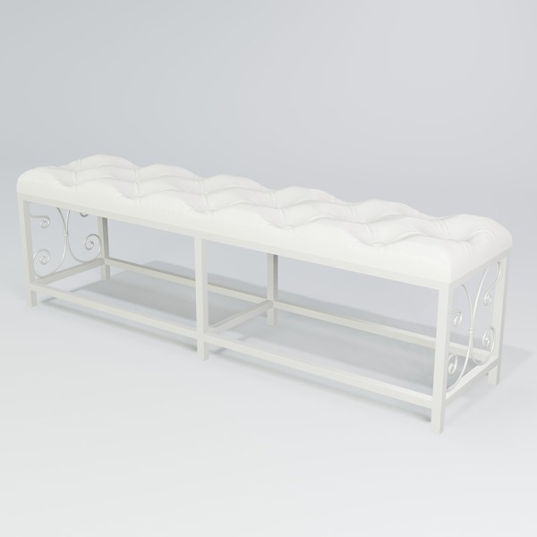 Пуф Спліт — екошкіра та метал для вашого інтер'єру