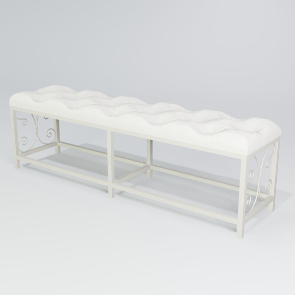 Пуф Спліт — екошкіра та метал для вашого інтер'єру