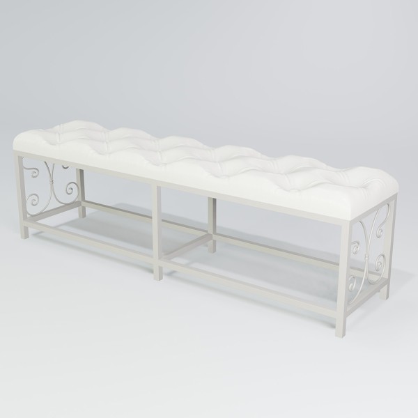 Пуф Спліт — екошкіра та метал для вашого інтер'єру