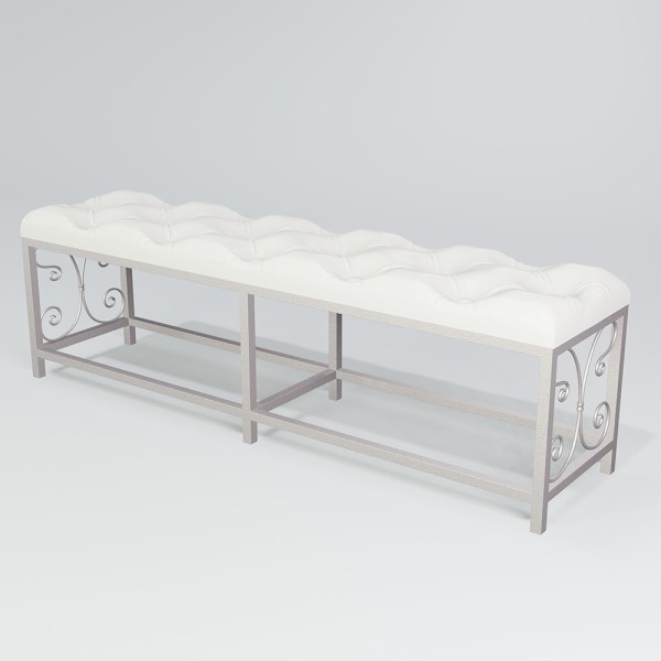 Пуф Спліт — екошкіра та метал для вашого інтер'єру