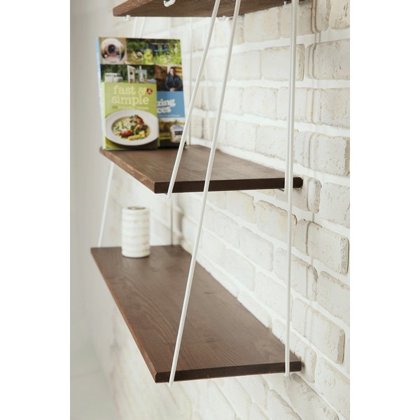 Настінна полиця Wood Level 3 – лофт стиль для вашого інтер'єру