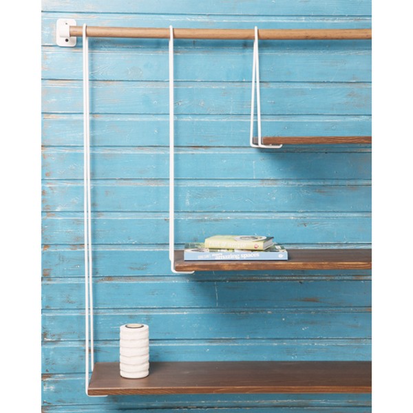 Настінна полиця Wood Level 3 – лофт стиль для вашого інтер'єру