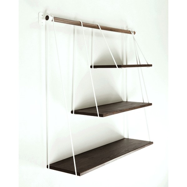 Настінна полиця Wood Level 3 – лофт стиль для вашого інтер'єру