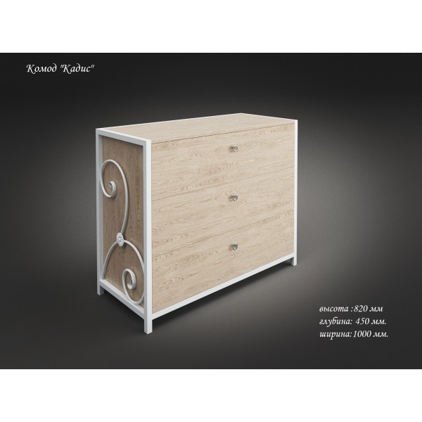 Комод Кадіс – стильна тумба для вашої спальні