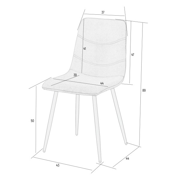 Стілець Evan – стиль та комфорт для вашого інтер’єру