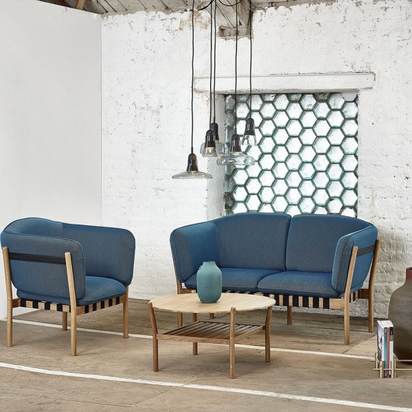 Диван прямий Dowel 363-394 2-місний з м'яким сидінням