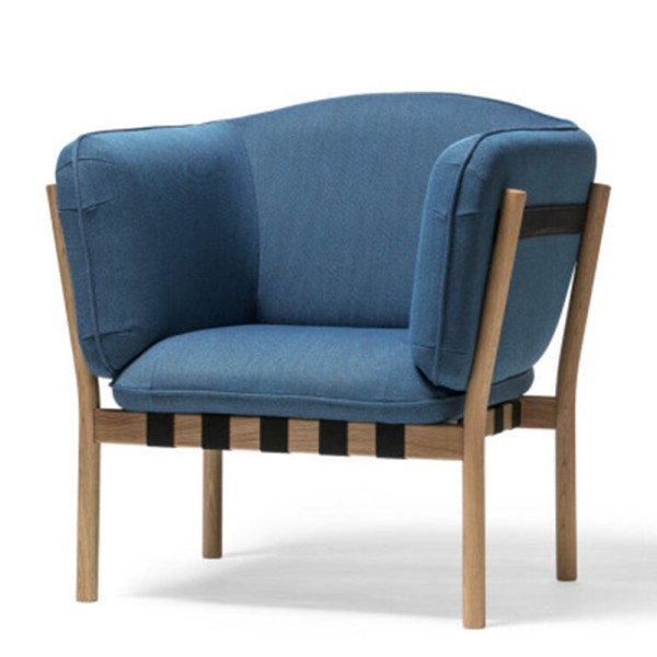 Дерев'яне крісло Dowel 363-392 з м'яким сидінням