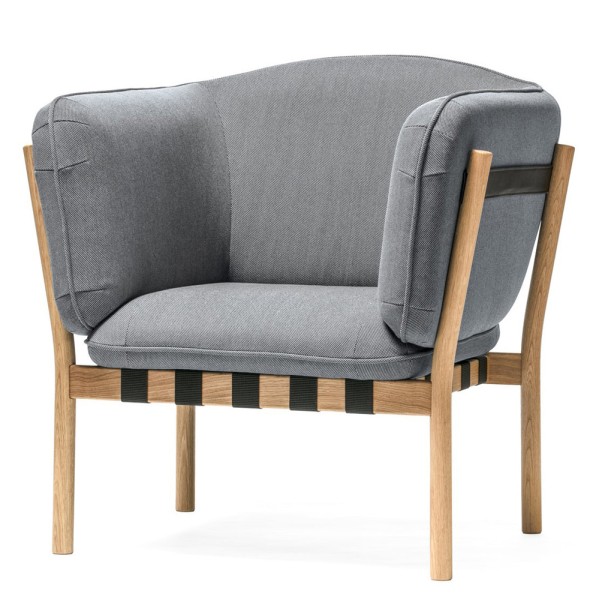 Дерев'яне крісло Dowel 363-392 з м'яким сидінням