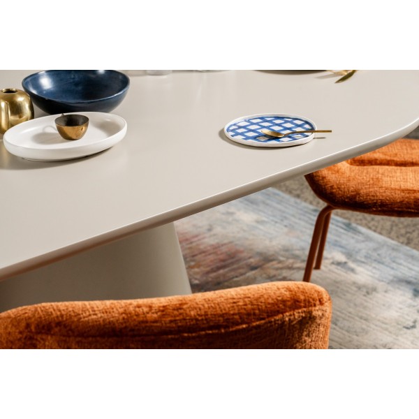 Стіл TM-210 — овальний стіл для сучасної кухні