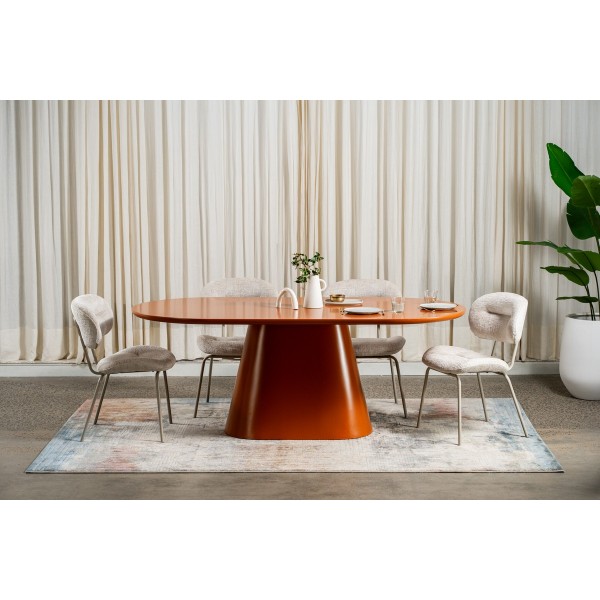 Стіл TM-210 — овальний стіл для сучасної кухні