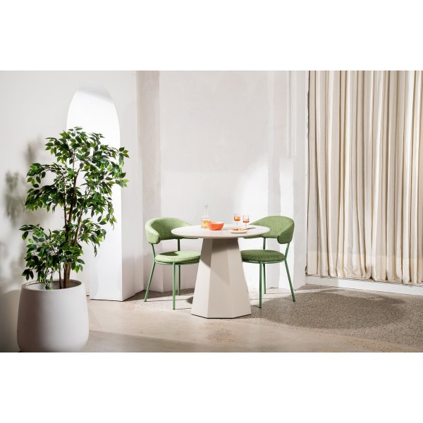 Стіл TM-200-1: сучасний овальний стіл для кухні