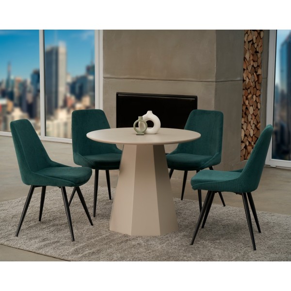 Стіл TM-200-1: сучасний овальний стіл для кухні