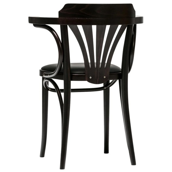 Дерев'яне крісло 024 323-024 з м'яким сидінням