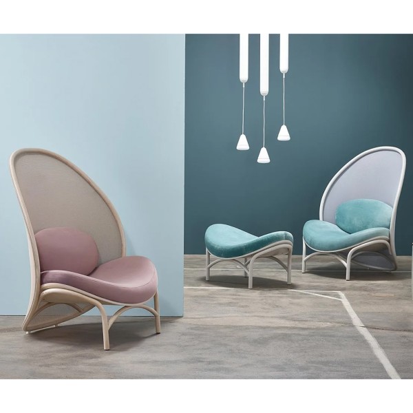 Дерев'яне крісло Chips 363-601 з м'яким сидінням