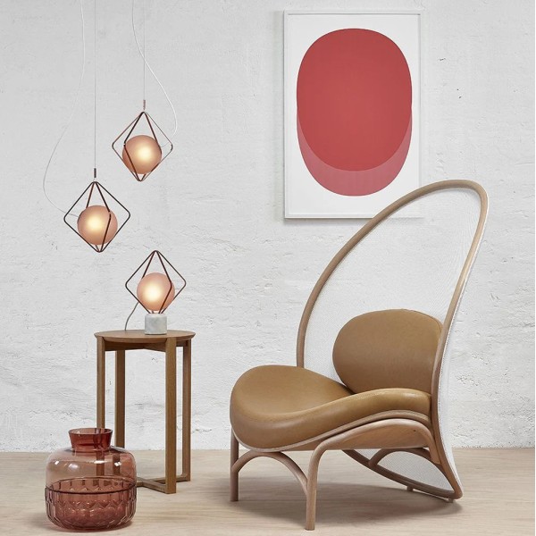 Дерев'яне крісло Chips 363-601 з м'яким сидінням