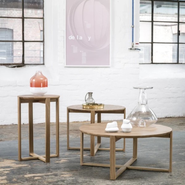 Журнальний круглий стіл Delta 4MJ-727 ø80 см