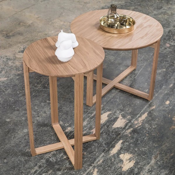 Журнальний круглий стіл Delta 4MJ-722 ø40 см — елегантність і комфорт